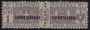 1925 - 1 Lira violetto, PP n° 6a, ottimo, ... 