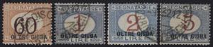 1925 - Cifra, Sx n° 1/10, ottimi, usati con ... 