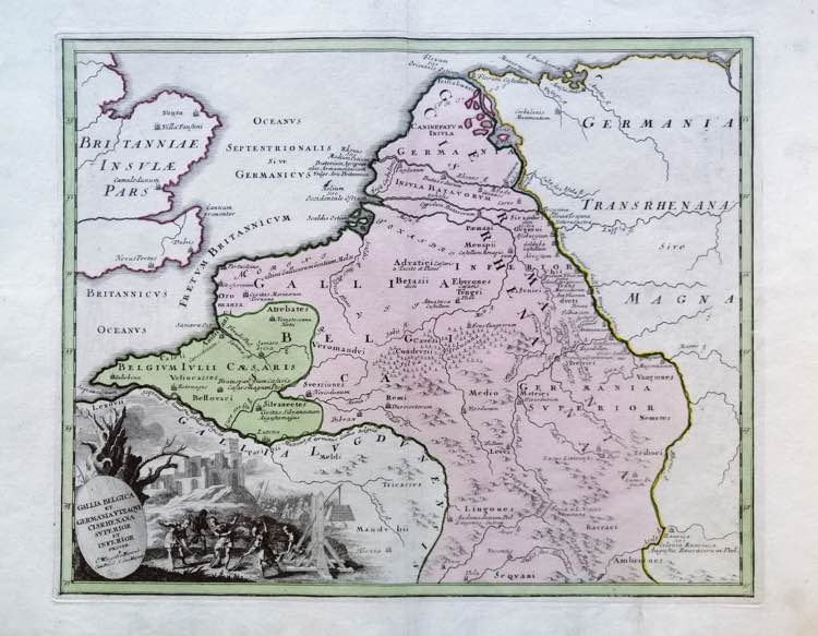 1720 Gallia Belgica et Germanica ... 