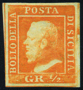 1859 I tavola gr.1/2 arancio (1) ... 