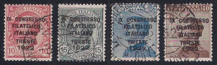 1922 Congresso Filatelico di ... 