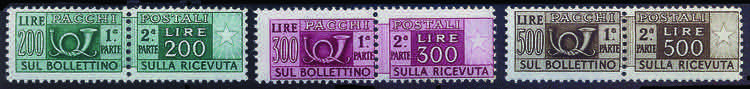 Pacchi Postali - 1946/51 Filigrana ... 