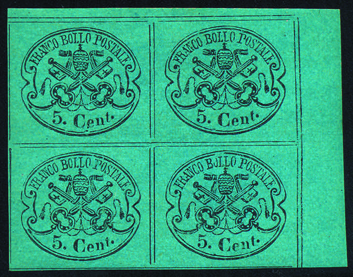 1867 c.5 azzurro verdastro (16) ... 