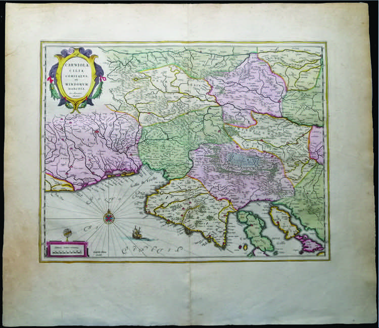 1662 Splendida carta CARNIOLA ... 
