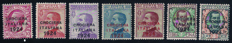 1924 Crociera Italiana serie cpl. ... 