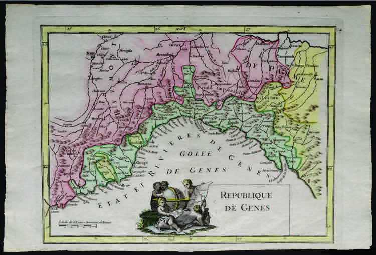 1767 REPUBLIQUE DE GENES bella ... 