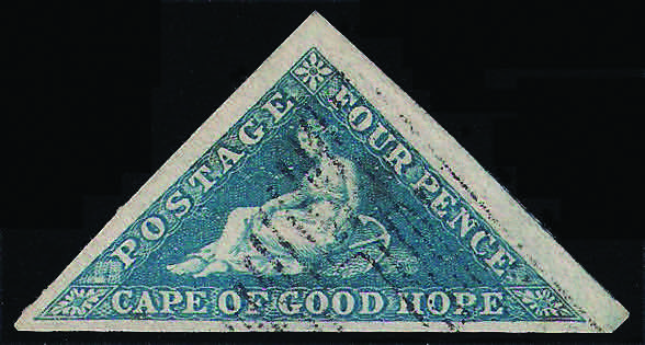 1855/8 p.2 azzurro (SG 6a cat ... 