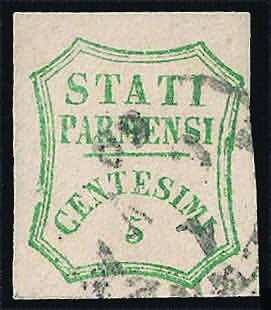 1859 C.5 verde azzurro (12 ... 