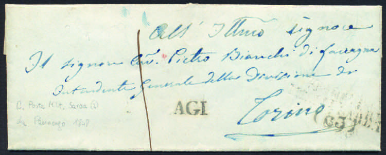 Lettera da Pannengo 26 maggio 1848 ... 