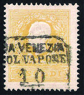 1858 Effigie s.2 giallo (23 ... 