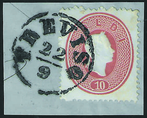 1861/62 Effigie s.10 bruno mattone ... 