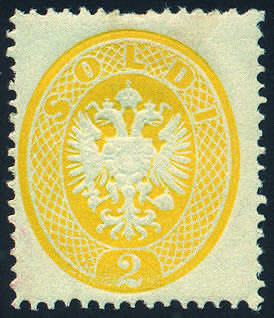 1863 Stemma s.2 giallo (36 ... 
