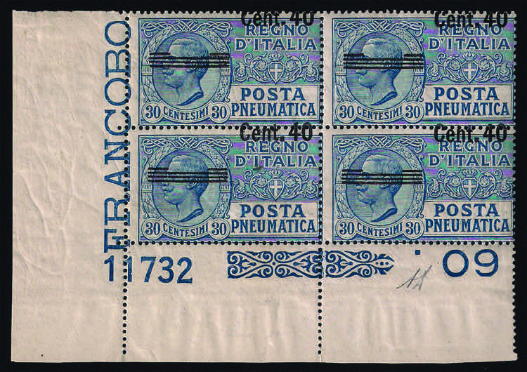 POSTA PNEUMATICA - 1924/25 Leoni ... 