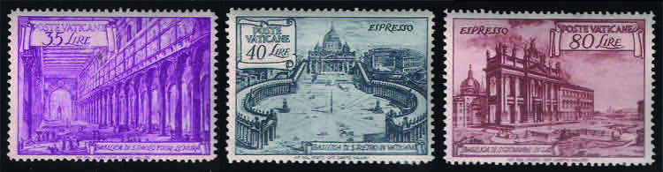 1949 Basiliche cpl. + espressi 12 ... 