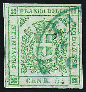 1859 C.5 verde smeraldo (12a ... 