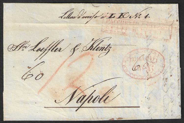 Lettera da Livorno 22 luglio 1835 ... 