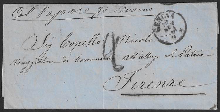 Lettera del 10 settembre 1861 da ... 