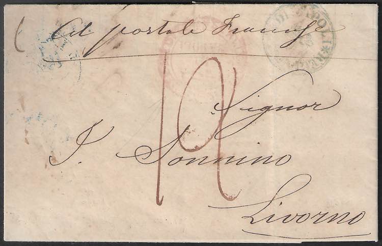 Lettera da Napoli 14 gennaio 1853 ... 