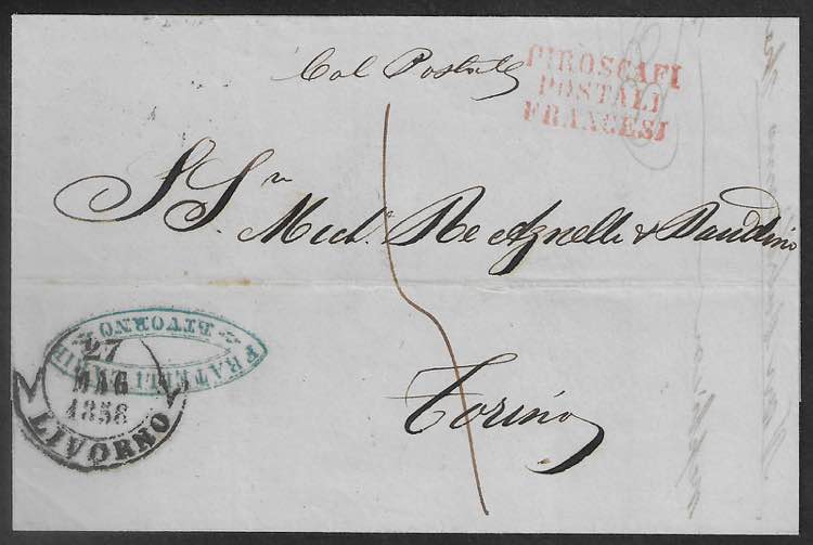 Lettera da Livorno 27 maggio 1858 ... 