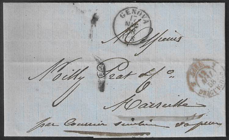 Lettera da Genova 17 maggio 1858 ... 
