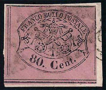 1867 Cent.80 rosa lillaceo (20 ... 