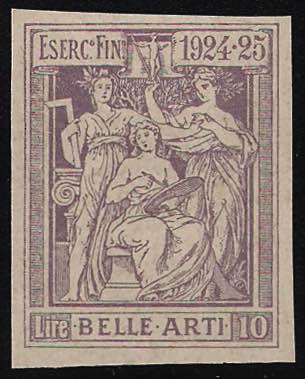 Belle Arti esercizio 1924/25 L.10 ... 