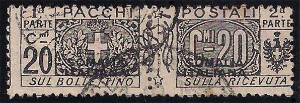 1917/19 Nodo di Savoia c.20 grigio ... 