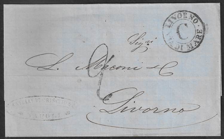Lettera da Napoli 7 ottobre 1862 ... 