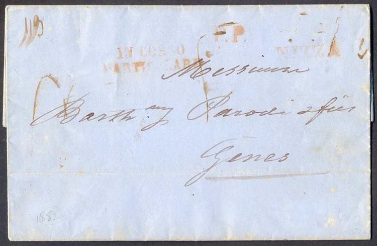1852 Lettera del 26 gennaio con ... 