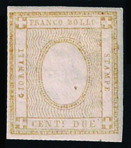 1862 C.2 giallo senza cifra ... 