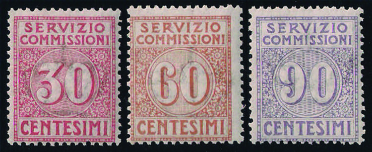 SERVIZIO COMMISSIONI - 1913 Cifra ... 