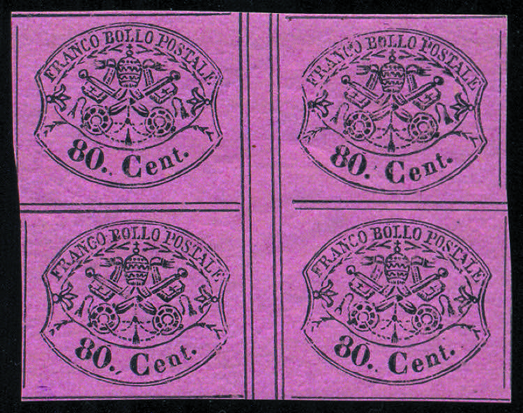 1867 c.80 rosa lillaceo (20 ... 