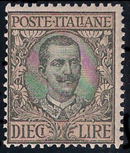 Regno VE3 - 1910 Floreale L.10 ... 