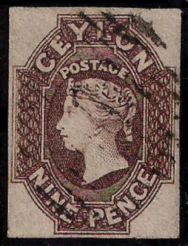 Ceylon - 1857/59 Bellissimo ... 