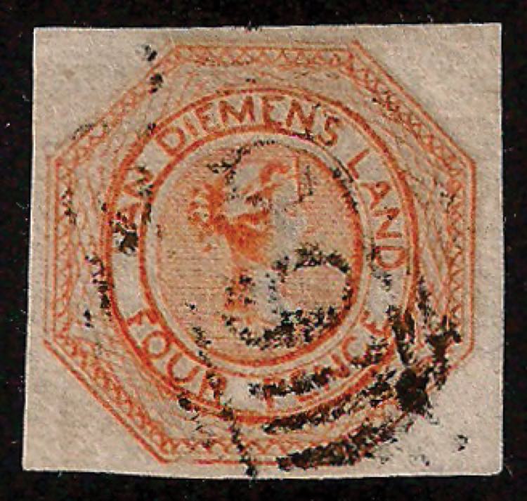 Tasmania - 1853 Bellesemplare del ... 