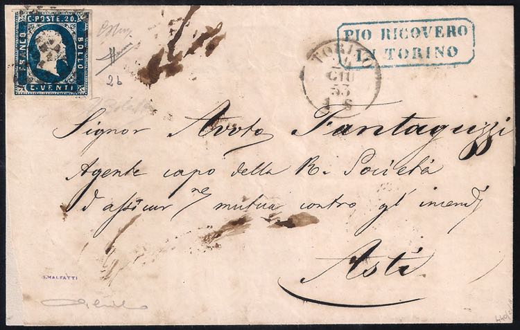 Lettera da Torino 24 giugno 1853 ... 