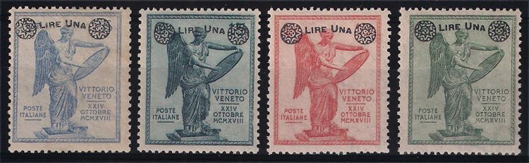 1924 Vittoria soprastampati serie ... 