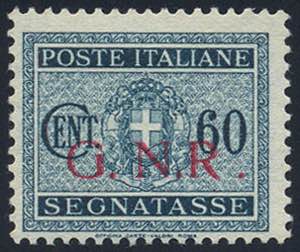 SEGNATASSE - 1944 G.N.R. tir. di Brescia ... 