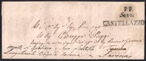 1845, Lettera del 29 maggio con bollo ... 