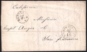 Lettera da Napoli 21 settembre 1870 diretta ... 