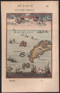 1683 ISLE DE SCARPANTO tratta dalla prima ... 