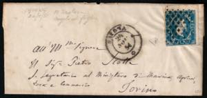 Lettera da Savona 24 novembre 1851 per ... 