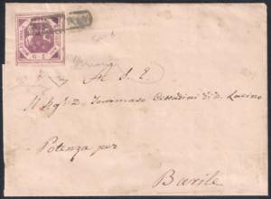 Lettera da Napoli 18 dicembre 1860 per ... 