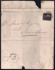 Lettera del 9 maggio 1841 per Lincoln ... 