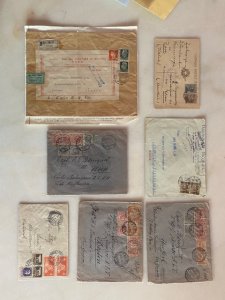 REGNO - 1924/38 Piccolo insieme di sette ... 