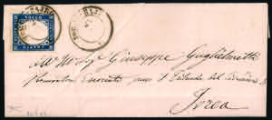 Lettera da TORRE BAJRO/C 24 febbraio 1863 ... 