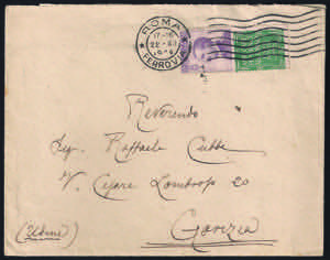 Lettera da ROMA 22.XII.1924 a Gorizia ... 