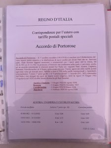 REGNO - 1922/38 Accordi di Portorose, ... 