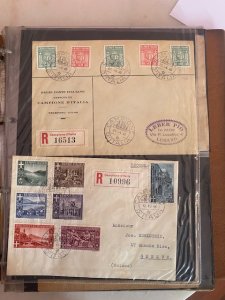 AREA ITALIANA, STORIA POSTALE - Raccoglitore ... 