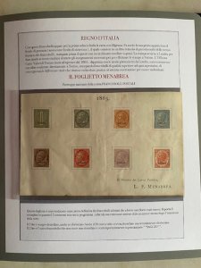 REGNO - Collezione montata in sei album GBE, ... 